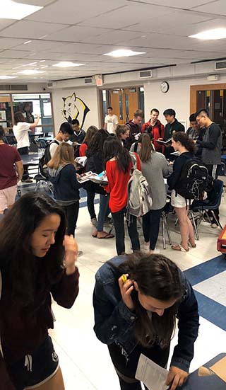 Students Participating in a Group Activity